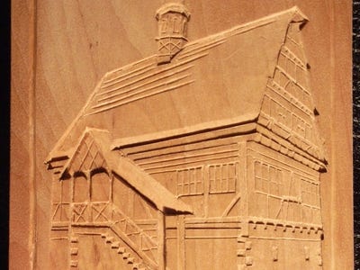 Backmodel Holz