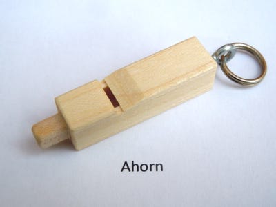 Pfeife, Schüsselanhänger Holz