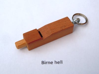 Pfeife, Schüsselanhänger Holz