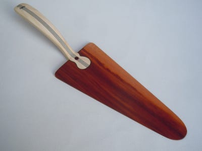 Tortenheber, Kuchenschaufel Holz