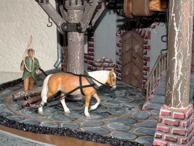 handgeschnitztes Pferd Holz