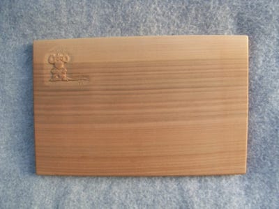 Frühstücksbrett Vesperbrett Käsebrett Maus Käse Relief Holz