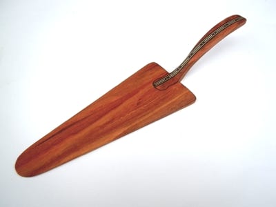Tortenheber, Kuchenschaufel Holz