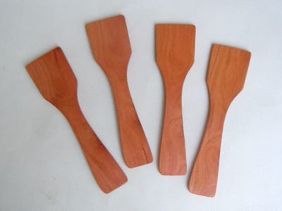Racletteschieber, Racletteschaber Holz