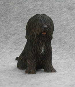 handgeschnitzter Hund Holz