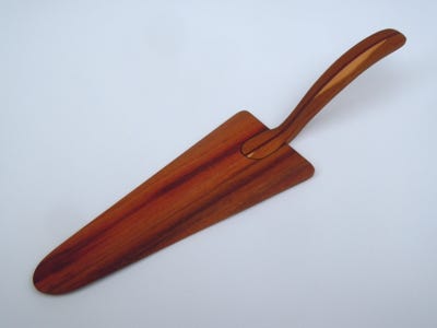 Tortenheber, Kuchenschaufel Holz