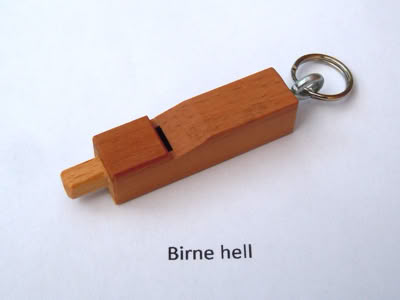 Pfeife, Schüsselanhänger Holz