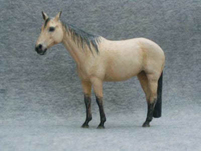 handgeschnitztes Pferd Holz