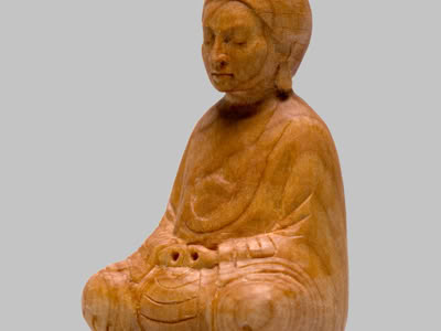 Bacchus Wein Alkohol Schnitzerei geschnitzt Handarbeit Holz Bildhauerei