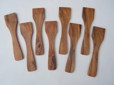 Racletteschieber, Racletteschaber Holz