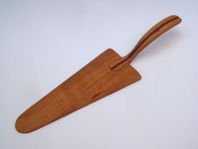 Tortenheber, Kuchenschaufel Holz