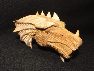 Relief Würfel Schnitzerei geschnitzt Handarbeit Holz Bildhauerei