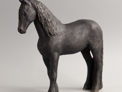 handgeschnitztes Pferd Holz