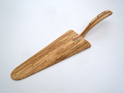 Tortenheber, Kuchenschaufel Holz