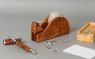 Klebebandabroller Holz