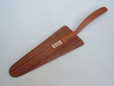 Tortenheber, Kuchenschaufel Holz