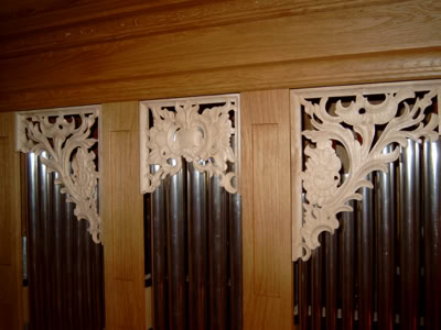 Schleierbretter Orgelbau Orgel