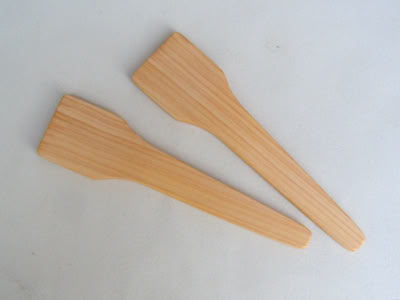 Racletteschieber, Racletteschaber Holz