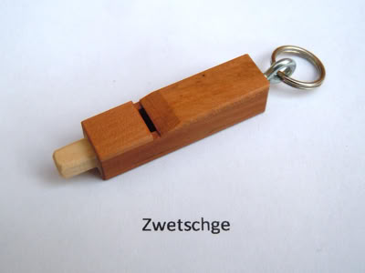 Pfeife, Schüsselanhänger Holz